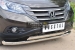 Honda CR-V  2,4 2013- Защита переднего бампера d76 (секции) d75х42 (дуга) HVZ-001766